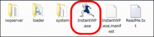 InstantWordPressインストーラでインストールする