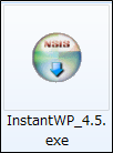 InstantWordPressインストーラ実行